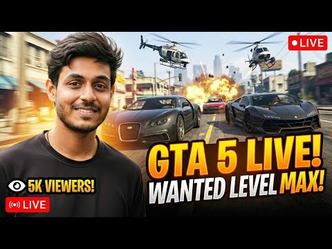 Grand Theft Auto V LIVE 🔥 First Gameplay Ever!