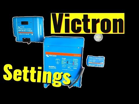 VICTRON settings and installing a Cerbo GX - Why Not RV: Episode 49