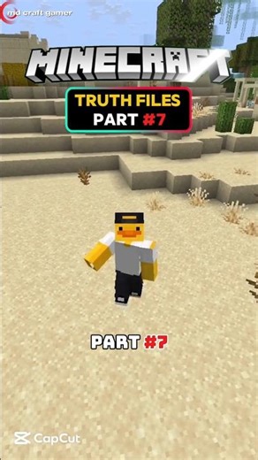Minecraft Truth Files 📂 Part 7|#minecraft