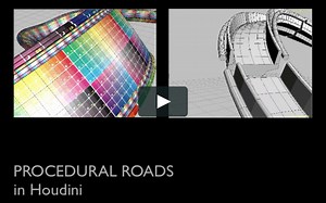 Procedural Road Creation in Houdini