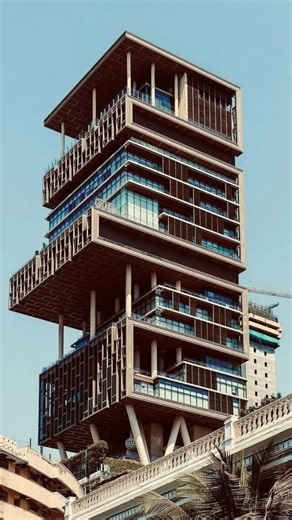 Prithvi Realty on Instagram: "Antilia reportedly has an electricity bill of ~₹70 lakh per month. Sounds unreal — but here’s why it actually makes sense. Antilia isn’t just a “house”. It’s a 27-storey private vertical complex, built to commercial-grade standards, operating 24/7, every single day of the year. Here’s where the electricity goes 👇 • Multiple high-speed elevators running across 27 floors, designed for redundancy • Centralised climate control systems cooling massive volumes, not just