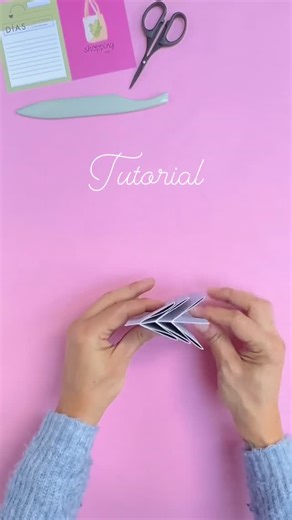 Scrapbook Planners Arts Crafts on Instagram: "Save this tutorial 📌 and learn how to create a mini album with a fun, unique structure! 💕 With the step-by-step guide by @kathydacostagomez, making this album is super easy, and the best part? You can decorate it with all your favorite papers ✂️ Loved this project? 😍 Don’t miss the 10% OFF discounts on @samigarra’s collections. Grab yours now, link to the brand in our bio! ◽◽◽ Enregistrez ce tutoriel 📌 et apprenez à cr