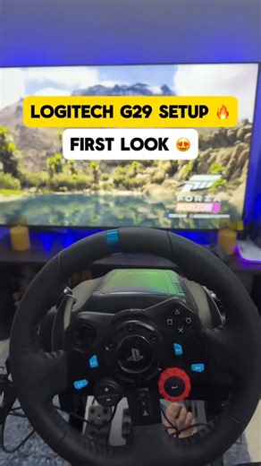 Shubham Somawanshi on Instagram: "Logitech G29 Setup 🔥 First Look"