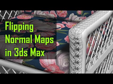 3ds Max - Normal Maps - Flip Green Channel