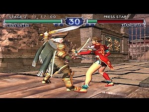 Soul Calibur 2 [PS2] - play as Cervantes