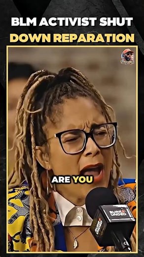 BLM Activist Gets SHUT DOWN On Reparations Debate #shorts