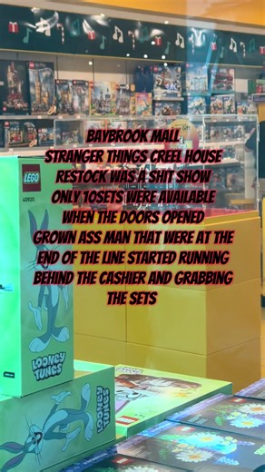 Stranger Things Creel House Lego Restock Experience