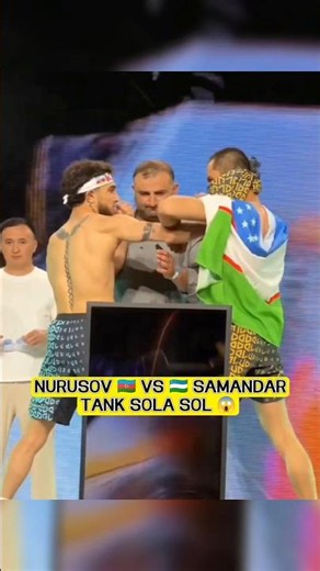 🇺🇿 Tank vs Nurusov 🇦🇿 Face to Face 🤯😱 #mma #ufc #uzb #rek #mmafighter #sports #reels #boxing