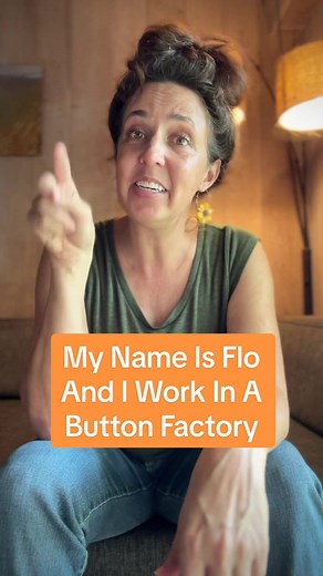“My Name Is Flo And I Work In A Button Factory” is my tribute to the brilliant work of Shari Lewis. 💛 Sidenote: my own grandmother used to work in a hula hoop factory. #mynameisjoe #nostalgia #campsong #childhood #multitasking