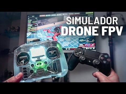 Tutorial SIMULADOR de Drone FPV | Rádio + Controle de PlayStation 4