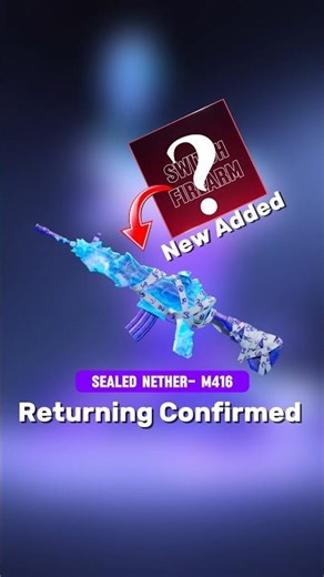 Sealed Nether-M416 RETURN 😍 #shorts #pubgmobile #pubg