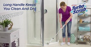 1, 2, 3…CLEAN! Turbo Scrub 360 Cordless Power Scrubber w/ Cleaning Kit—under $20! Own now & pay monthly w/ FlexPay! | HSN