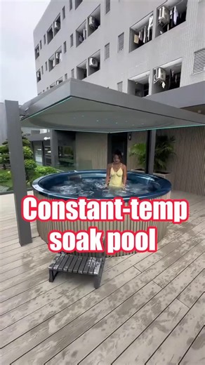Sunripple Aquatics US on Instagram: "Stop wasting the empty space in your home! Install a massage hot tub so you can enjoy a relaxing bath and massage whenever you want.#smartconstant #villaswimmingpool #arylicswimmingpool #infinipool #hotelsswimmingpool"
