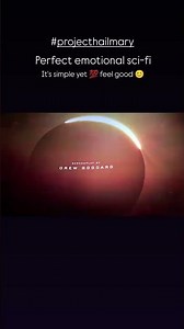 Project Hail Mary title card and review