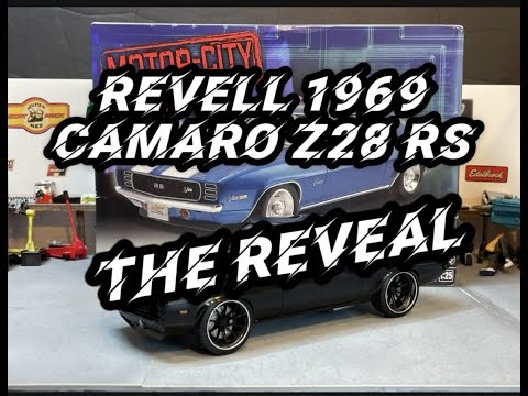 Reveal video for the Revell 1969 Camaro Z28 RS.