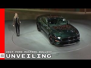 2019 Ford Mustang Bullitt Unveiling