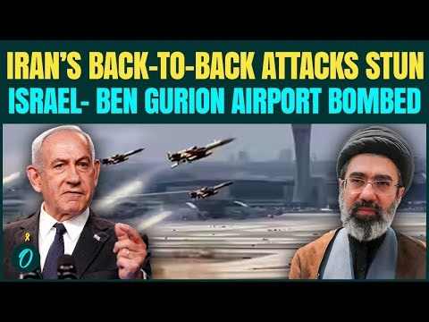 Iran BOMBS Israel’s Ben Gurion Airport BREAKING: Iran’s Arash-2 Drone OBLITERATES Israeli F-35 Jets?