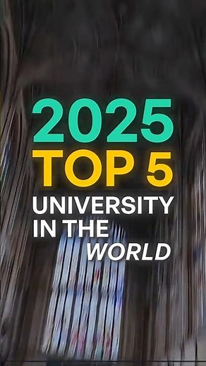 Best University in the World 2025 🌍 | Top Ranked Colleges #University #studyabroad