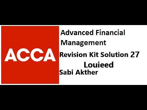 AFM Revision Kit Solution 27 Part 1 Louieed