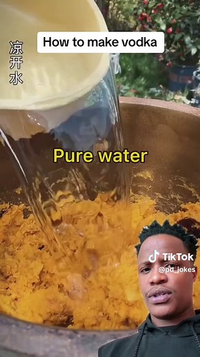 Homemade Vodka Recipe with Sweet Potatoes