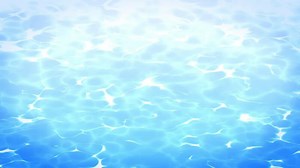 Abstract background material with beautiful beach water surface reflecting sunlight and vacation-like water surface