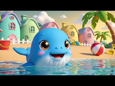 La Ballena Bebé Salpica Salpica Salpica | Canciones del Océano y Animales Marinos
