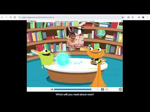 i-Ready ready reading Level B & C (C) a little bit)