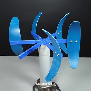 The Wind Turbine Generator 6 Motor Arrangement | Imagination Flow