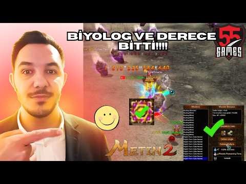 BİYOLOG VE DERECE BİTTİ ÜST MAPE ÇIKABİLİRİZ ARTIK #metin2 #phebia2 #pvp #pvpserver