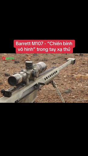 Barrett M107 - “Chiến binh vô hình” trong tay xạ thủ. #barret #barretm107 #xathu #bantiabarretm107 #tinquocte #learnontiktok #xuhuong #nguoiduatininline #tintucthoisu