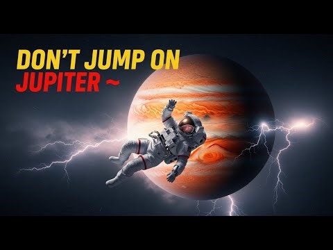 “What If You Jumped on Jupiter? | Mind-Blowing Space Facts!”