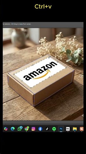 How to Add a Box Pattern in Photoshop | Easy Design Trick#shorts #photoshoptutorial #graphicdesign