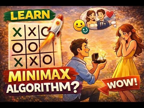 Minimax Algorithm Explained | Artificial Intelligence | Solve Tic Tac Toe with AI