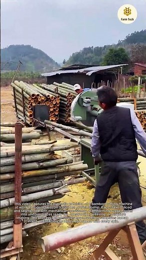 The process of Bamboo Cutting Machine: Precision in Every Spin