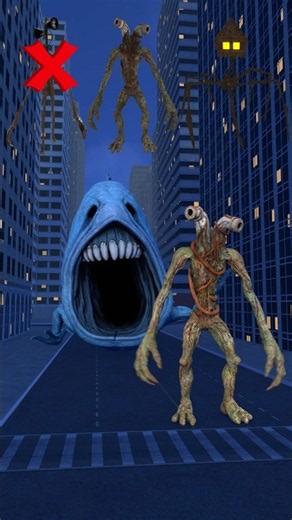 TURN AROUND! THERE'S DEEP SCREAMER BEHIND YOU! PIPE HEAD SIREN HEAD HOUSE HEAD GMOD 3D ANIMATION