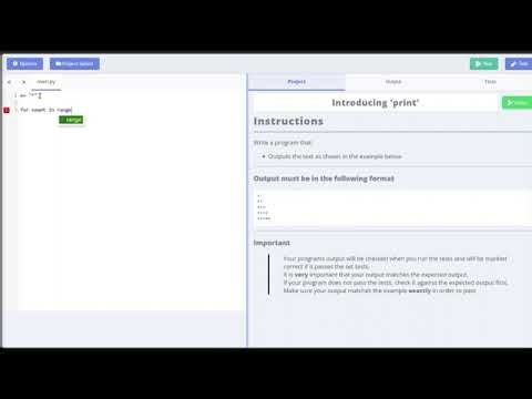 Go Code IT- print with a count controlled loop
