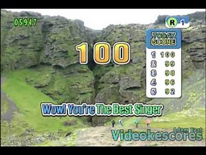 Videoke score 100