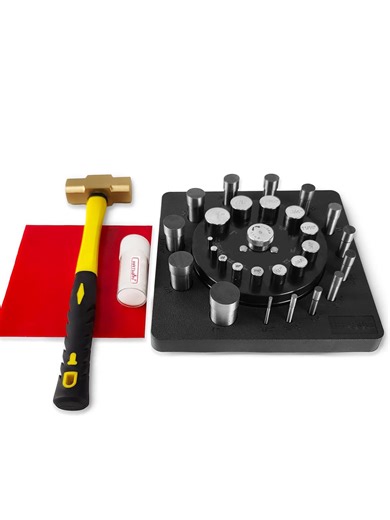 13 Pcs Round Disc Cutter Set With Yellow Handle – Precision Hole Punch for Leather, Fabric, Paper, Crafting – Stainless Steel Blades - Etsy