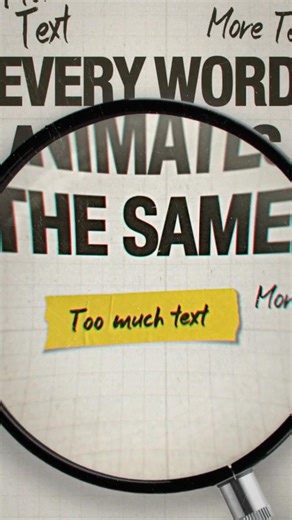 The Secret Behind Clean Text Animation