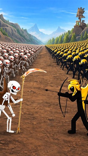 50 Archidons vs General Marrowkai | Stick War Legacy #stickwar3 #short