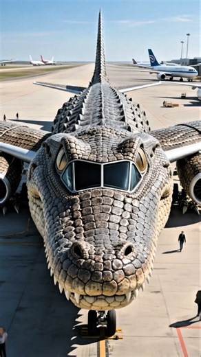This Crocodile Aircraft Will Haunt Your Dreams! #Airplane #volocopter #Aircraft #Avion #Aviation