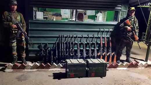 After Amit Shah's warning, 140 rifles, machine guns looted by mobs surrendered in Manipur