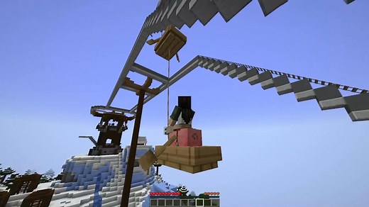 With the new snapshot, you can now make a working ski lift! | Tutorial the Mc