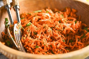 French Carrot Salad • perfect for spring!
