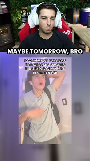 The ultimate gamer frustration hits hard after a long day.