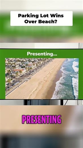 1500 parking spots, ZERO sand? Oh, they're not happy. Where's the beach?! #ParkingWoes #BeachFails #PublicSpeaking #NoSand #AudienceReaction