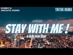 OVERLAY - stay with me and blah blah blah | Lofi remix | TikTok version || NOICZZZ