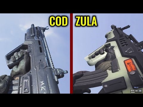 Zula vs Modern Warfare 2019 - Weapons Comparison