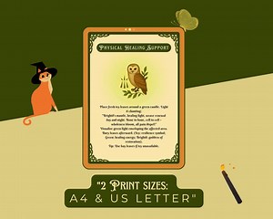 Celtic Spell Cards: 77 Daily Magic Spells   Witchcraft Planner (printable Download) - Etsy