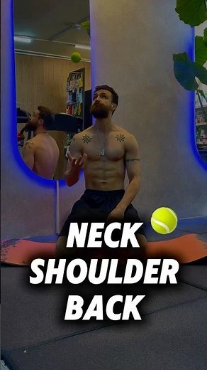 Relieve Pain Anywhere with a Tennis Ball | 3 Must-Know Exercises 🎾💪🏻 ​⁠‪@MiladRahimifit‬